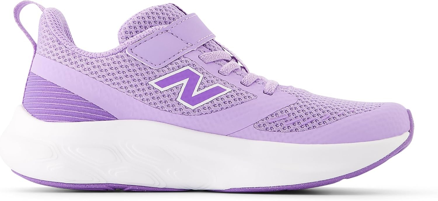image:imageNew Balance Kids Fresh Foam 625 V1 Hook and Loop Road Running ShoesViolet CrushLilac GloWhite
