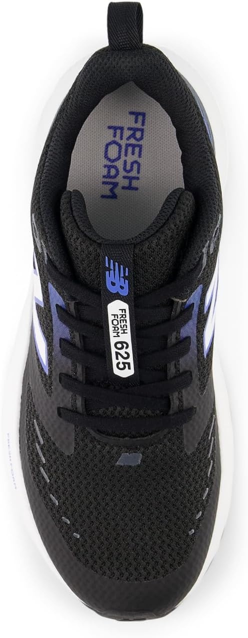 image:imageNew Balance Kids Fresh Foam 625 V1 Laceup Road Running ShoesBlackBlue Bird