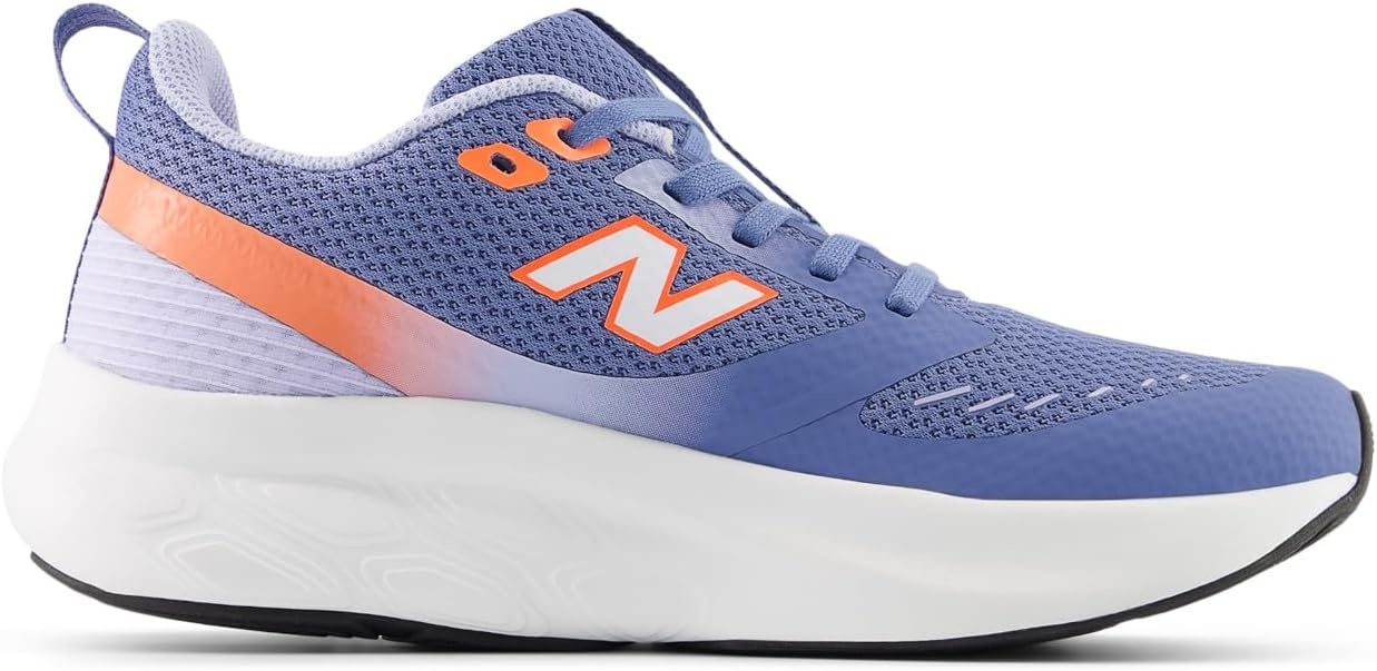 image:imageNew Balance Kids Fresh Foam 625 V1 Laceup Road Running ShoesFairweather BlueTangerine Heat