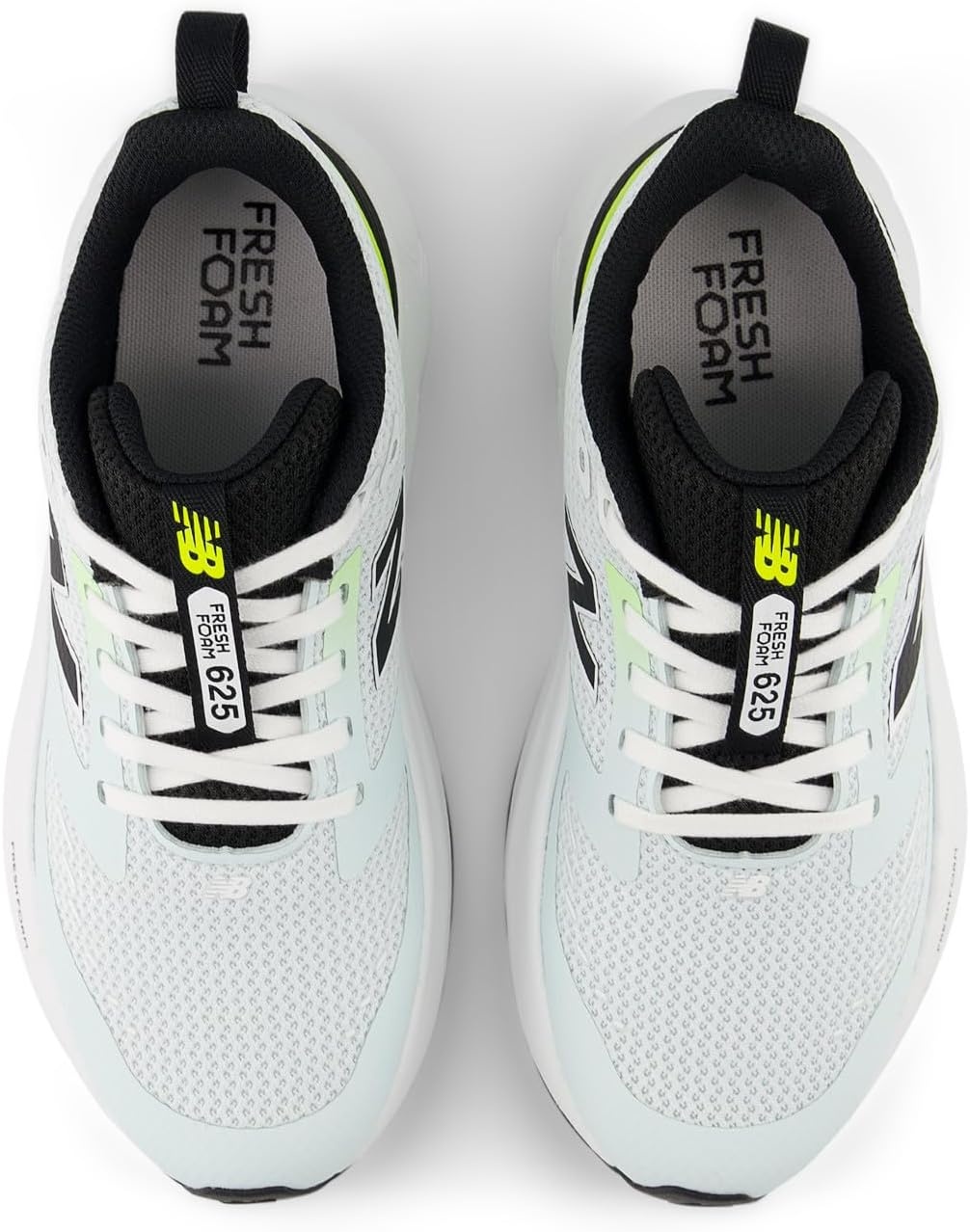 image:imageNew Balance Kids Fresh Foam 625 V1 Laceup Road Running ShoesGlint BlueAlkaline Green