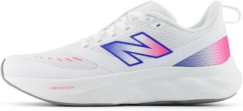 image:imageNew Balance Kids Fresh Foam 625 V1 Laceup Road Running ShoesNb WhitePink Heat