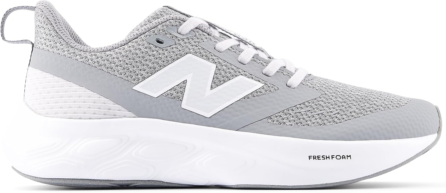 image:imageNew Balance Kids Fresh Foam 625 V1 Laceup Road Running ShoesSlate GreyGrey MatterWhite
