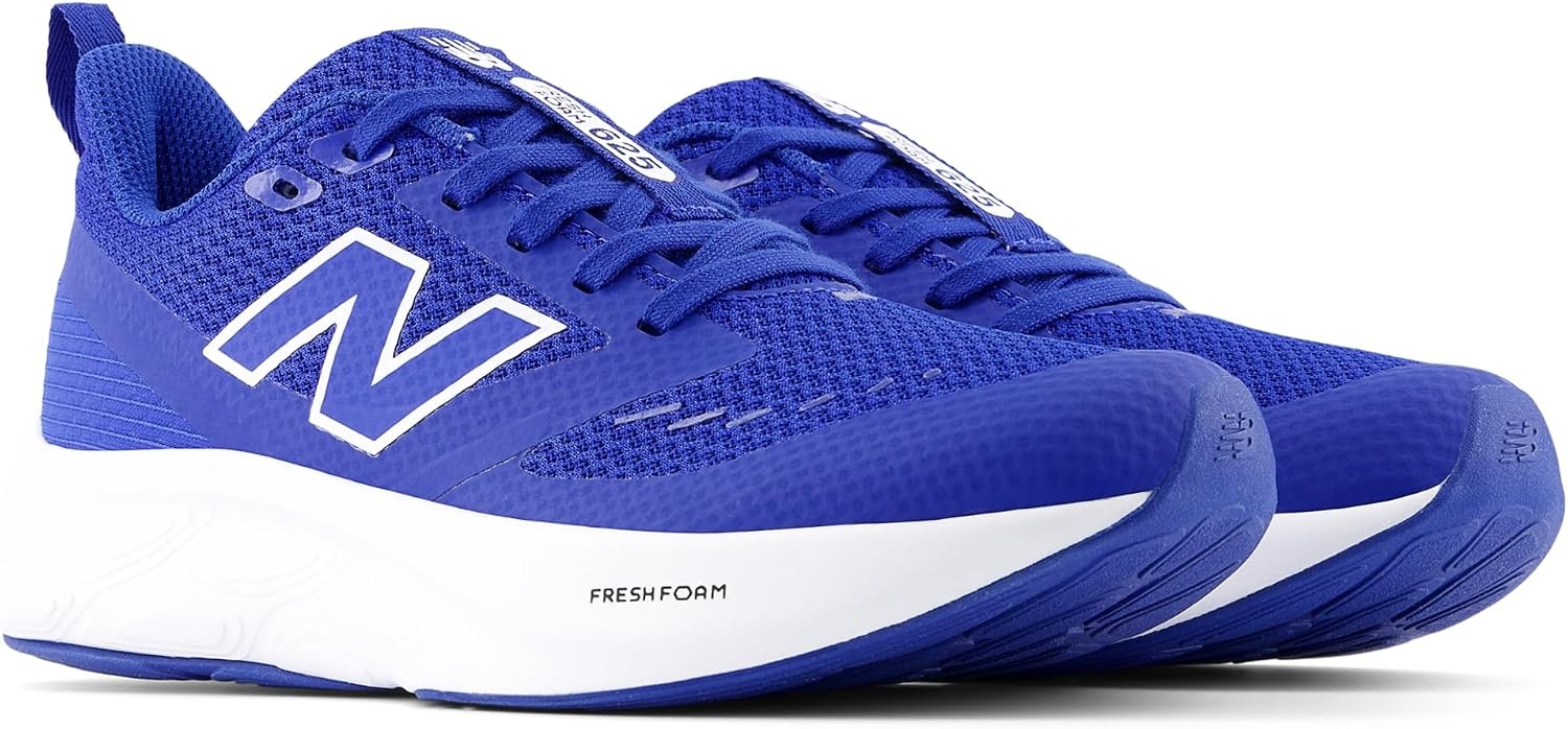 image:imageNew Balance Kids Fresh Foam 625 V1 Laceup Road Running ShoesTeam RoyalWhiteBlue Gemstone