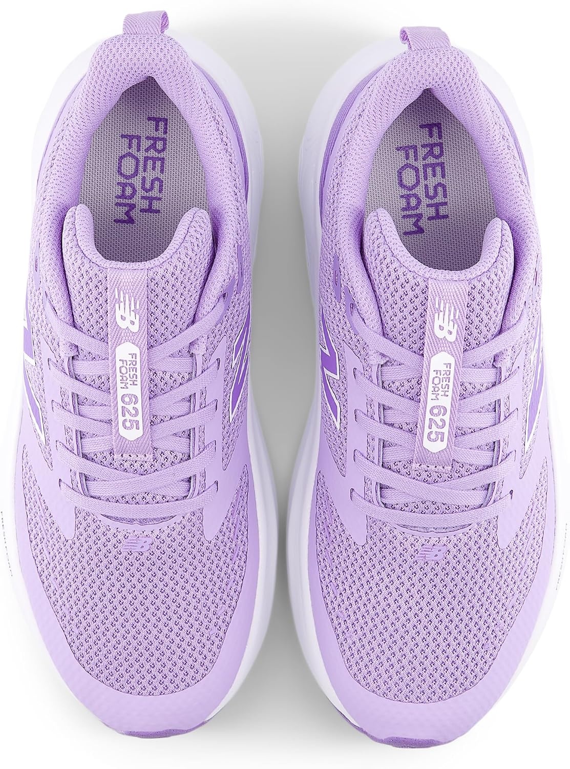 image:imageNew Balance Kids Fresh Foam 625 V1 Laceup Road Running ShoesViolet CrushLilac GloWhite