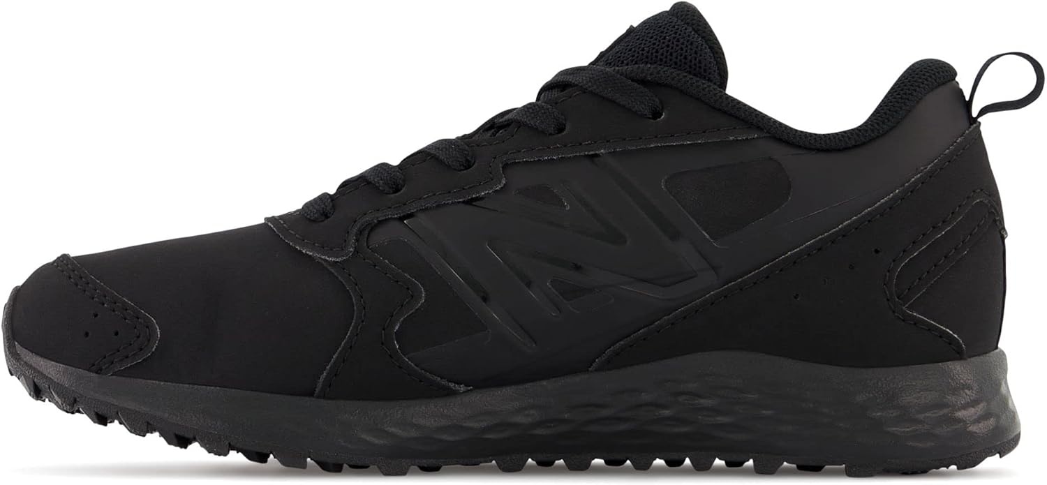 image:imageNew Balance Kids Fresh Foam 650 V1 Laceup Running ShoeBlackBlack