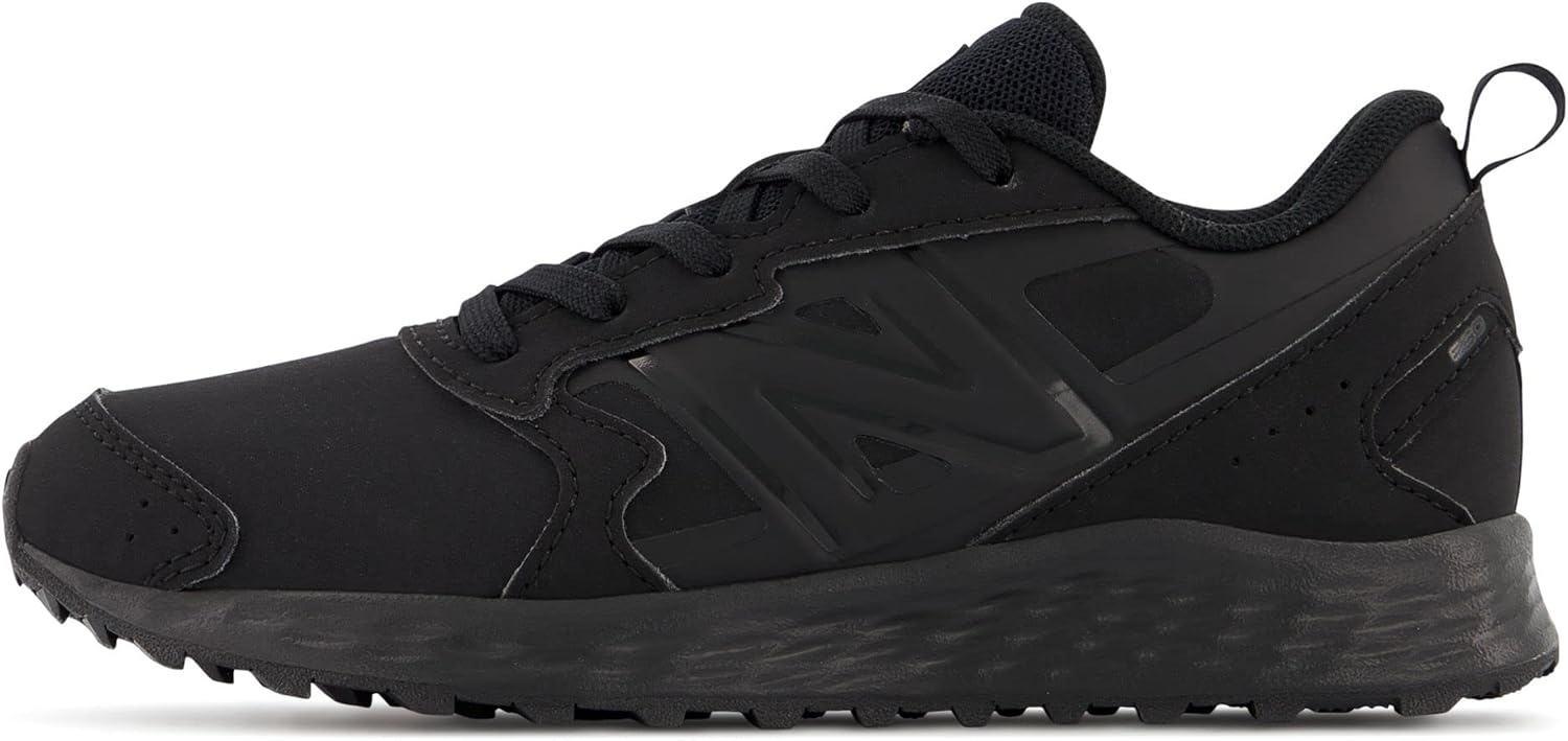 image:imageNew Balance Kids Fresh Foam 650 V1 Laceup Running ShoeBlackBlack
