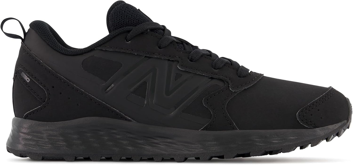 image:imageNew Balance Kids Fresh Foam 650 V1 Laceup Running ShoeBlackBlack