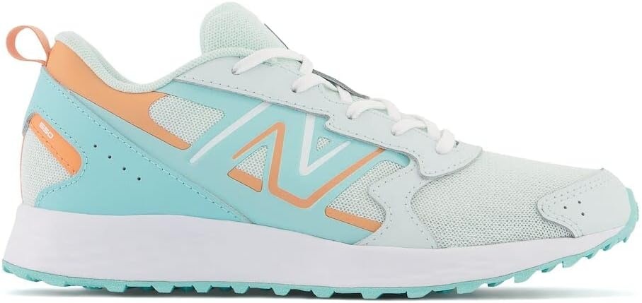 image:imageNew Balance Kids Fresh Foam 650 V1 Laceup Running ShoeLight SurfPeach GlazeSurf