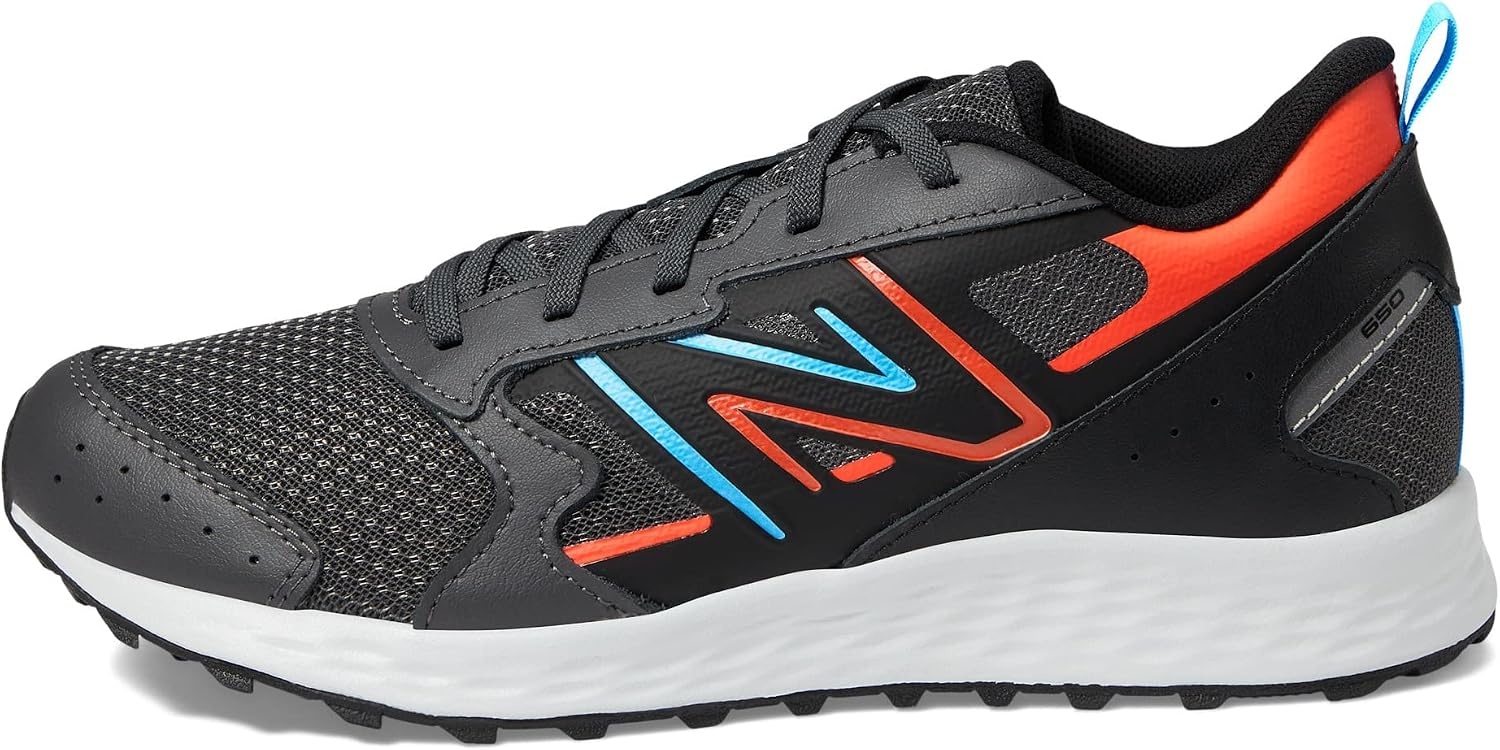 image:imageNew Balance Kids Fresh Foam 650 V1 Laceup Running ShoeMagnetNeo FlameVibrant Sky