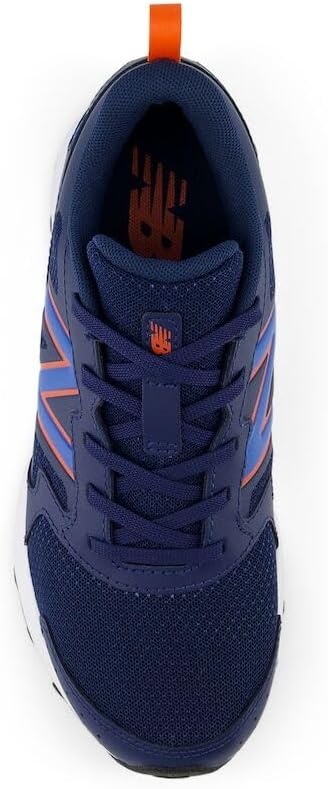 image:imageNew Balance Kids Fresh Foam 650 V1 Laceup Running ShoeNb NavyBlue OasisTeam Orange
