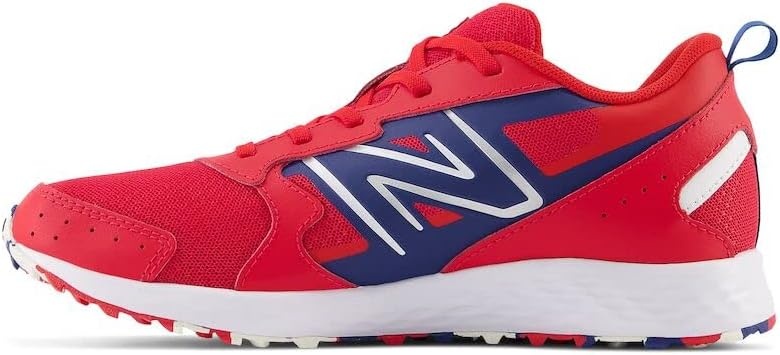 image:imageNew Balance Kids Fresh Foam 650 V1 Laceup Running ShoeTeam RedNight SkyWhite