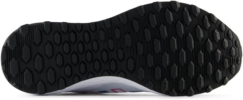 image:imageNew Balance Kids Fresh Foam 650 V1 Laceup Running ShoeWhiteReal PinkHeron Blue