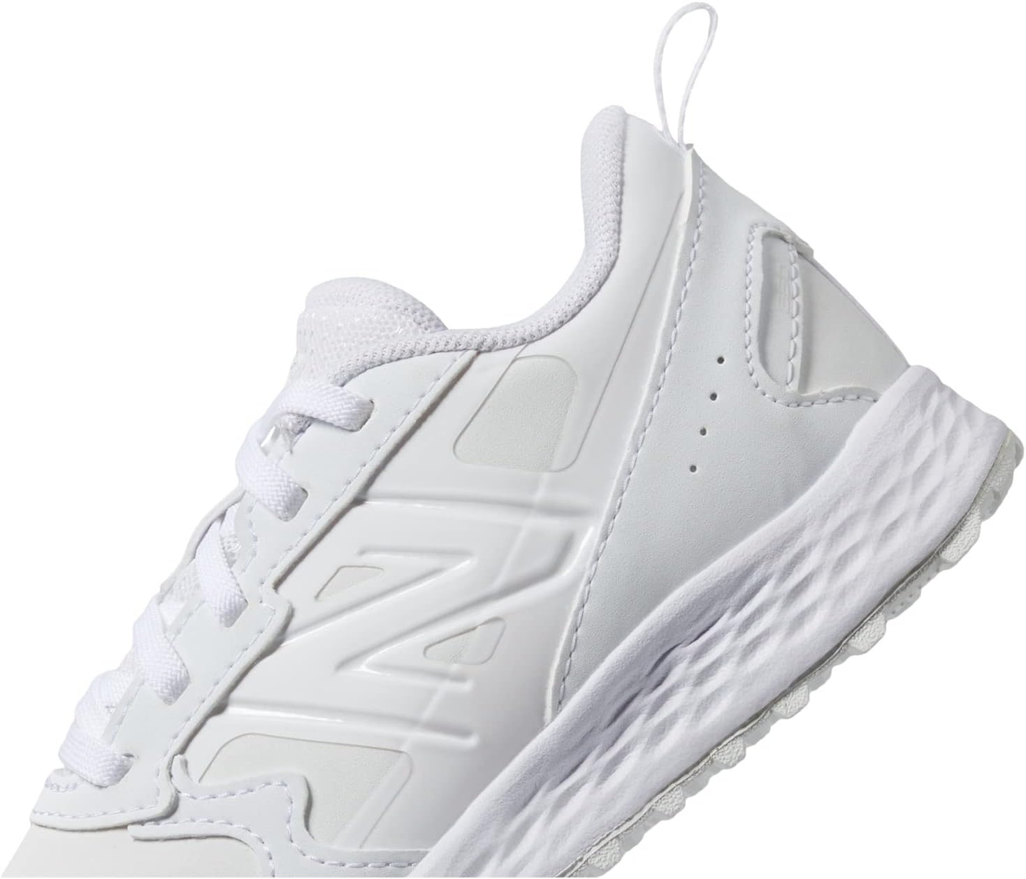 image:imageNew Balance Kids Fresh Foam 650 V1 Laceup Running ShoeWhiteWhite