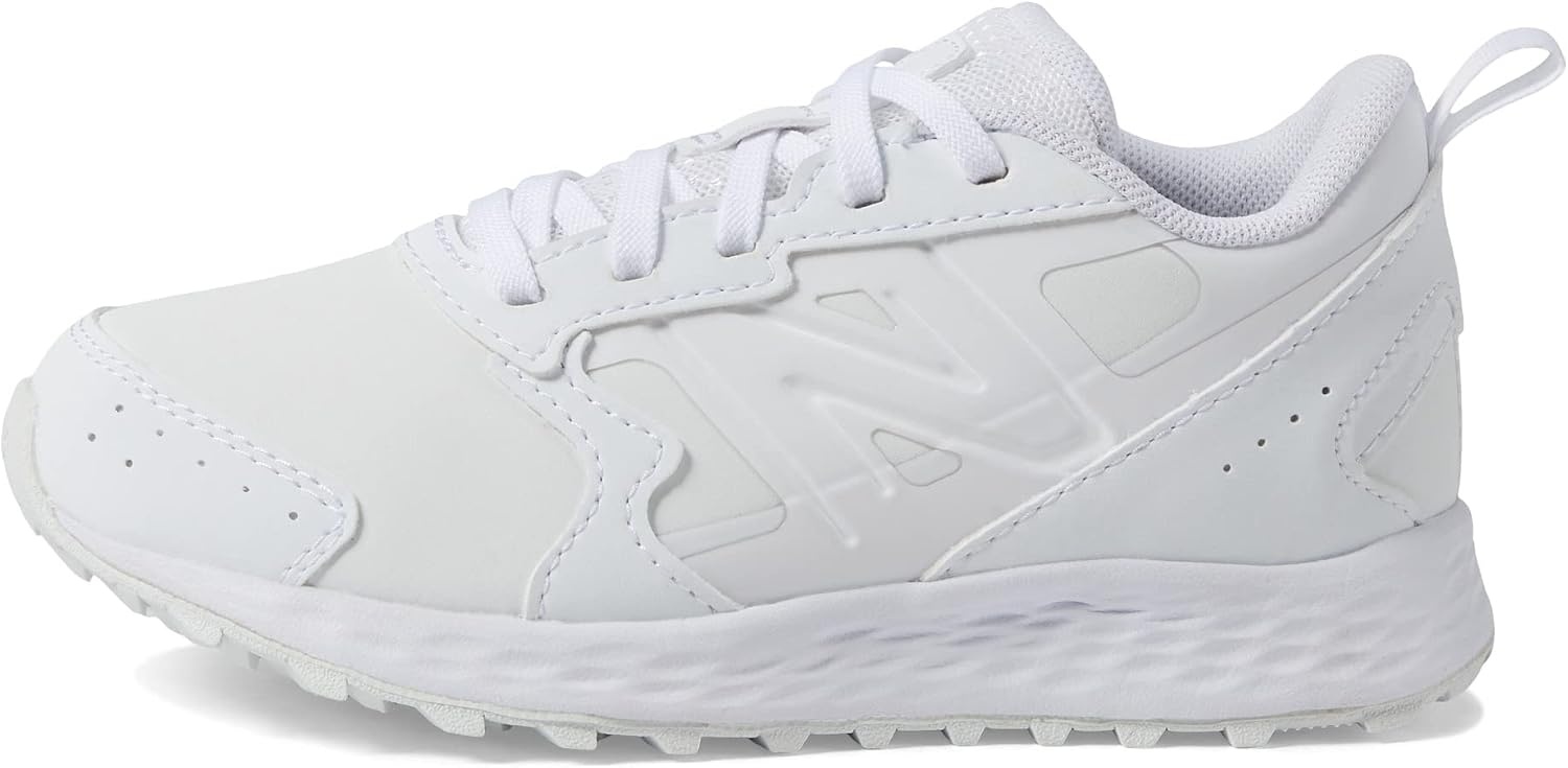 image:imageNew Balance Kids Fresh Foam 650 V1 Laceup Running ShoeWhiteWhite
