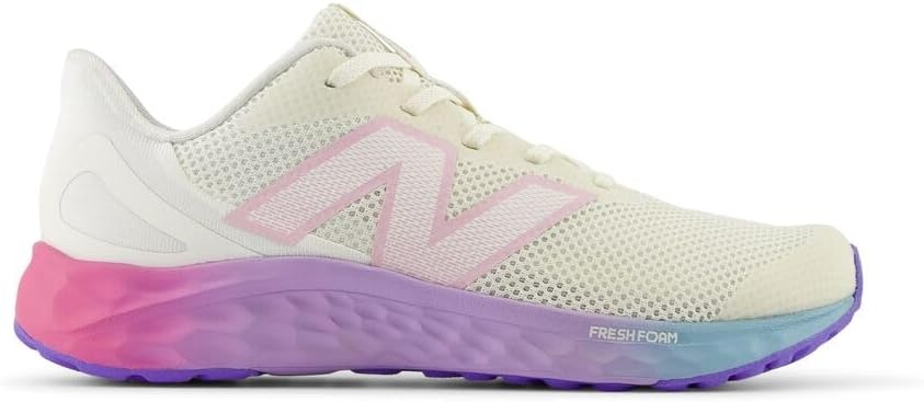 image:imageNew Balance Kids Fresh Foam Arishi V4 Running Shoe Little KidGrey MatterMid Century PinkLilac Glo