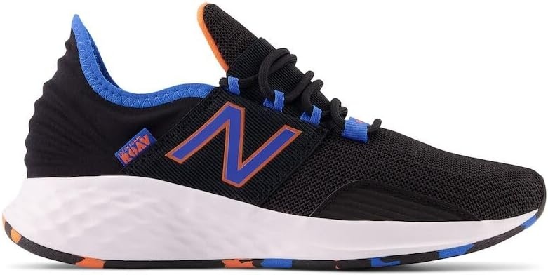 image:imageNew Balance Kids Fresh Foam Roav V1 Laceup Sneaker Road Running ShoesBlackSerene Blue