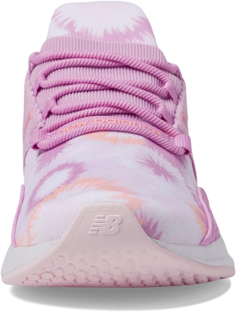 image:imageNew Balance Kids Fresh Foam Roav V1 Laceup Sneaker Road Running ShoesRaspberryGrapefruit