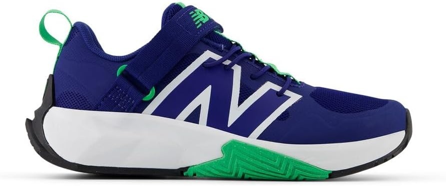 image:imageNew Balance Kids FuelCell Play V1 Hook and Loop Running ShoesInkwellGreen AppleWhite
