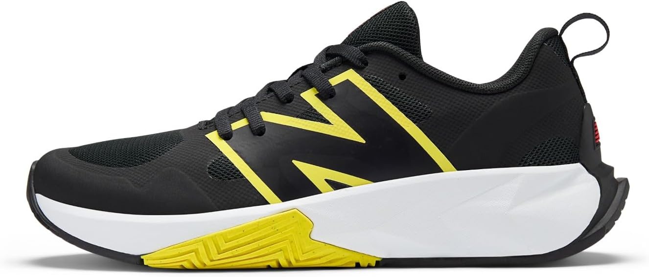 image:imageNew Balance Kids FuelCell Play V1 Laceup Trail Running ShoesBlackPunch Yellow