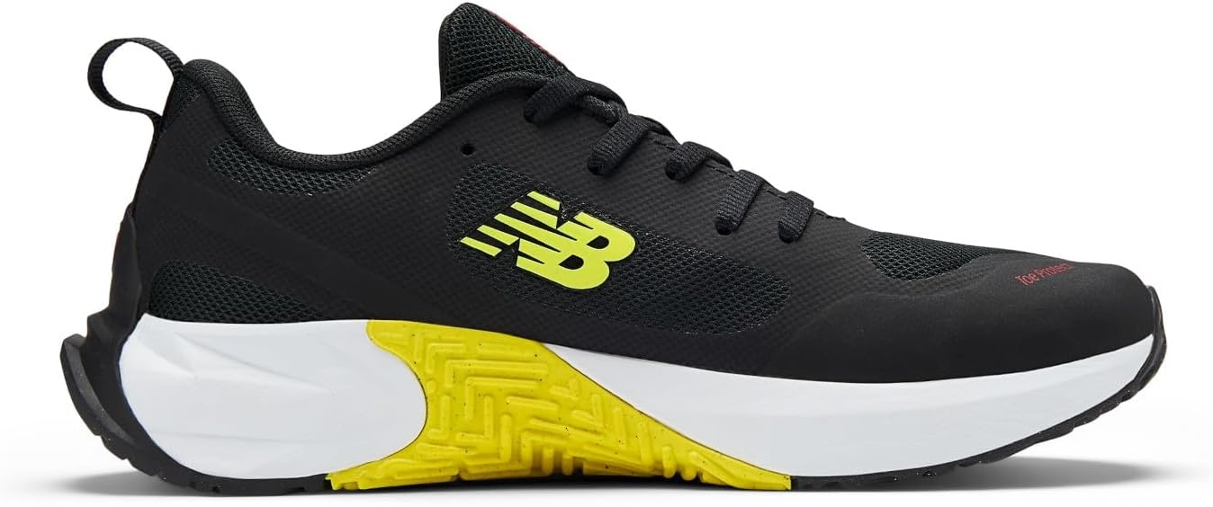 image:imageNew Balance Kids FuelCell Play V1 Laceup Trail Running ShoesBlackPunch Yellow