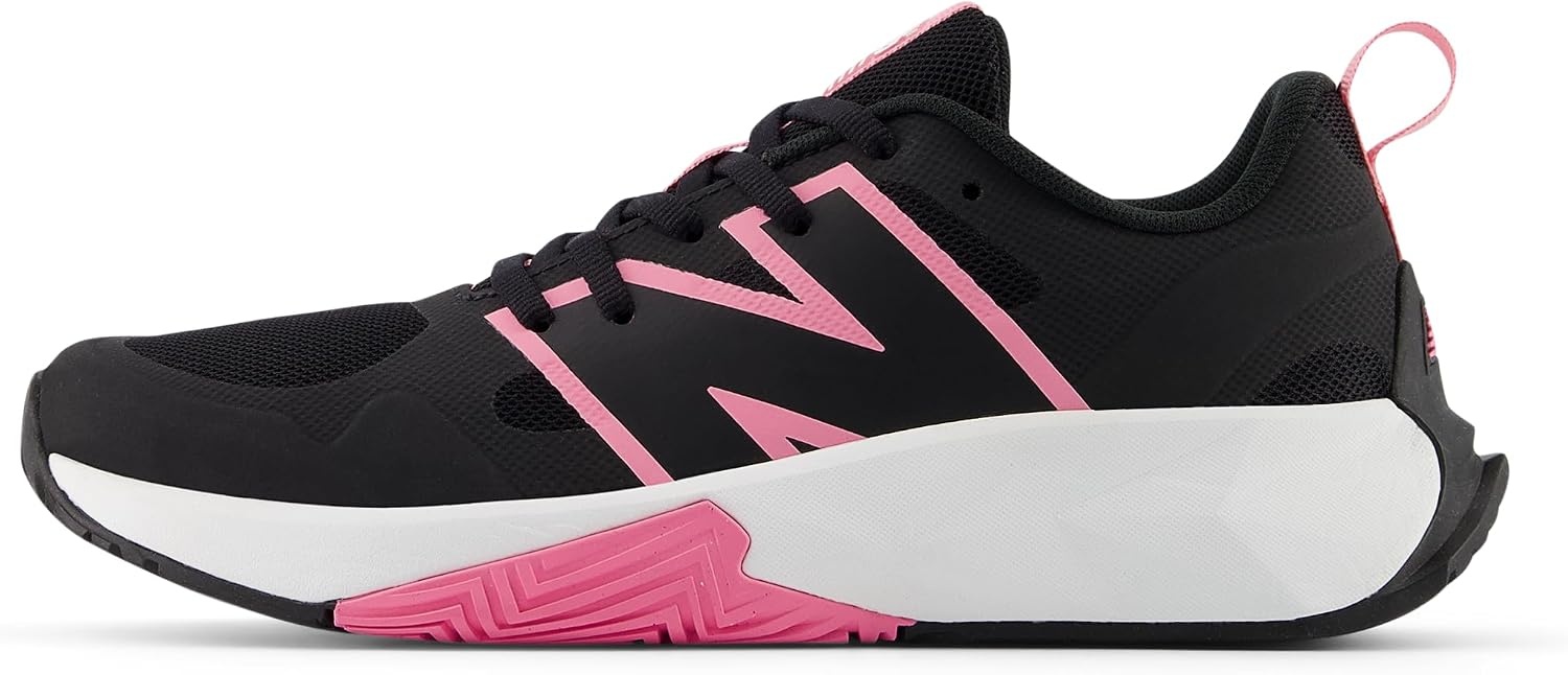 image:imageNew Balance Kids FuelCell Play V1 Laceup Trail Running ShoesBlackSignal PinkWhite