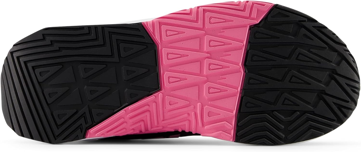 image:imageNew Balance Kids FuelCell Play V1 Laceup Trail Running ShoesBlackSignal PinkWhite
