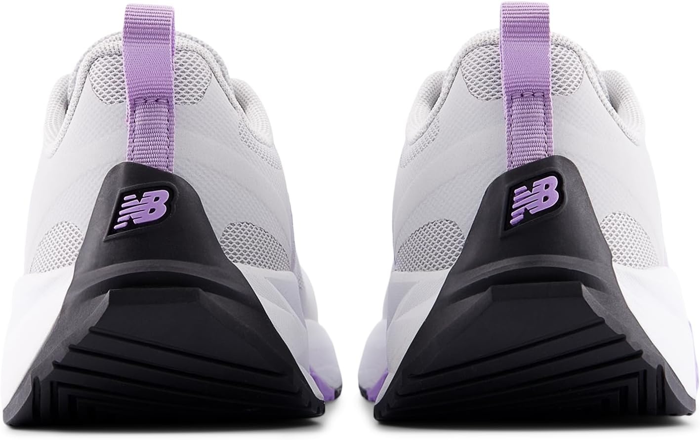 image:imageNew Balance Kids FuelCell Play V1 Laceup Trail Running ShoesGrey MatterLilac GloWhite