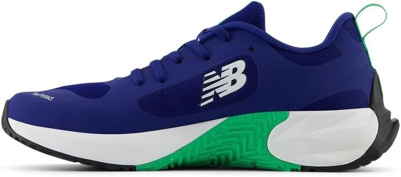 image:imageNew Balance Kids FuelCell Play V1 Laceup Trail Running ShoesInkwellGreen AppleWhite