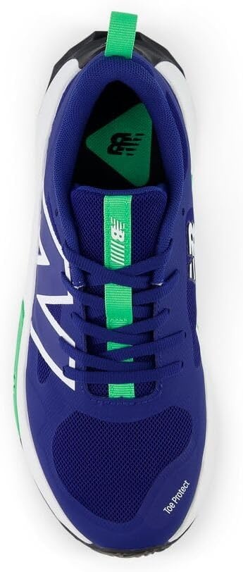 image:imageNew Balance Kids FuelCell Play V1 Laceup Trail Running ShoesInkwellGreen AppleWhite