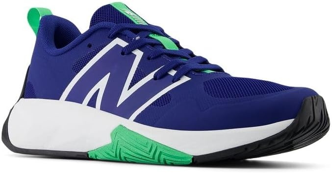 image:imageNew Balance Kids FuelCell Play V1 Laceup Trail Running ShoesInkwellGreen AppleWhite