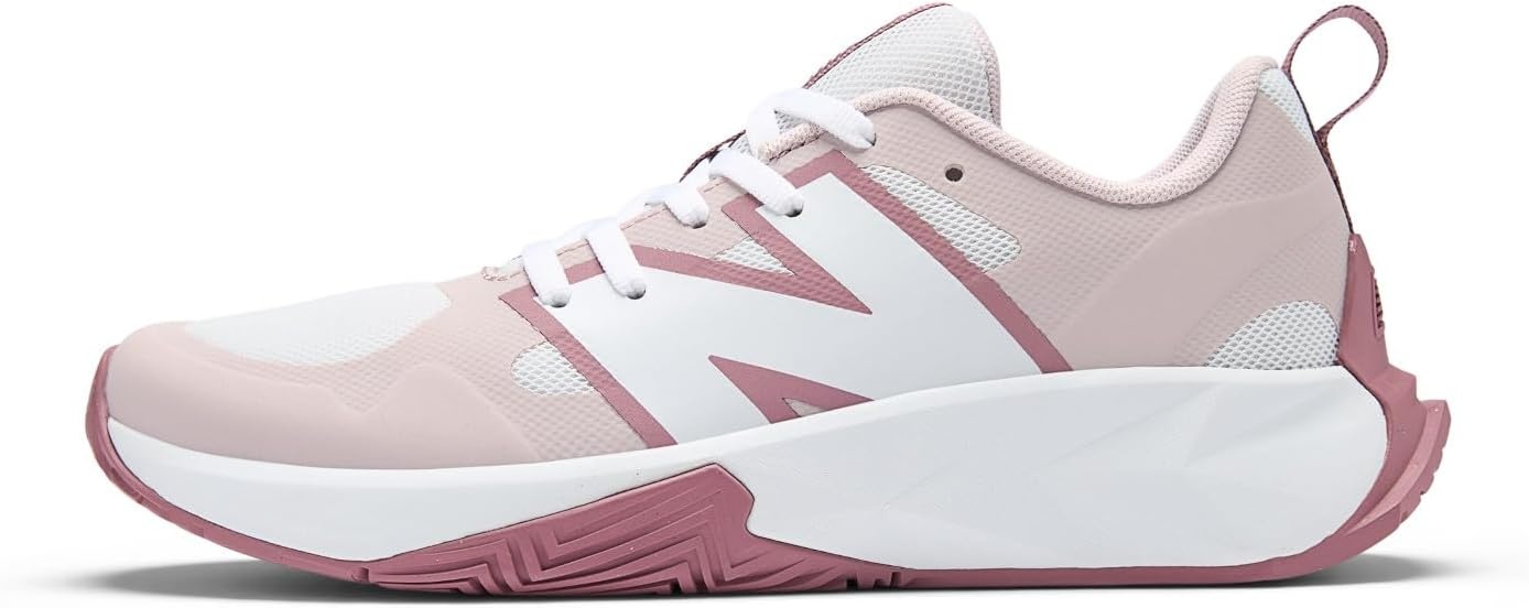 image:imageNew Balance Kids FuelCell Play V1 Laceup Trail Running ShoesNb WhiteStone Pink