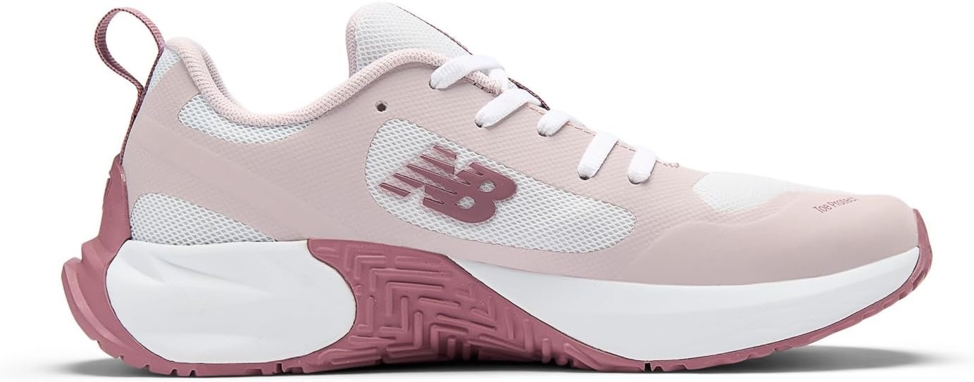 image:imageNew Balance Kids FuelCell Play V1 Laceup Trail Running ShoesNb WhiteStone Pink