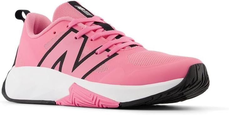 image:imageNew Balance Kids FuelCell Play V1 Laceup Trail Running ShoesSignal PinkBlack