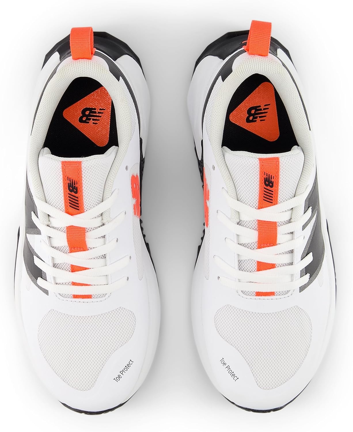 image:imageNew Balance Kids FuelCell Play V1 Laceup Trail Running ShoesWhiteUrgent RedBlack