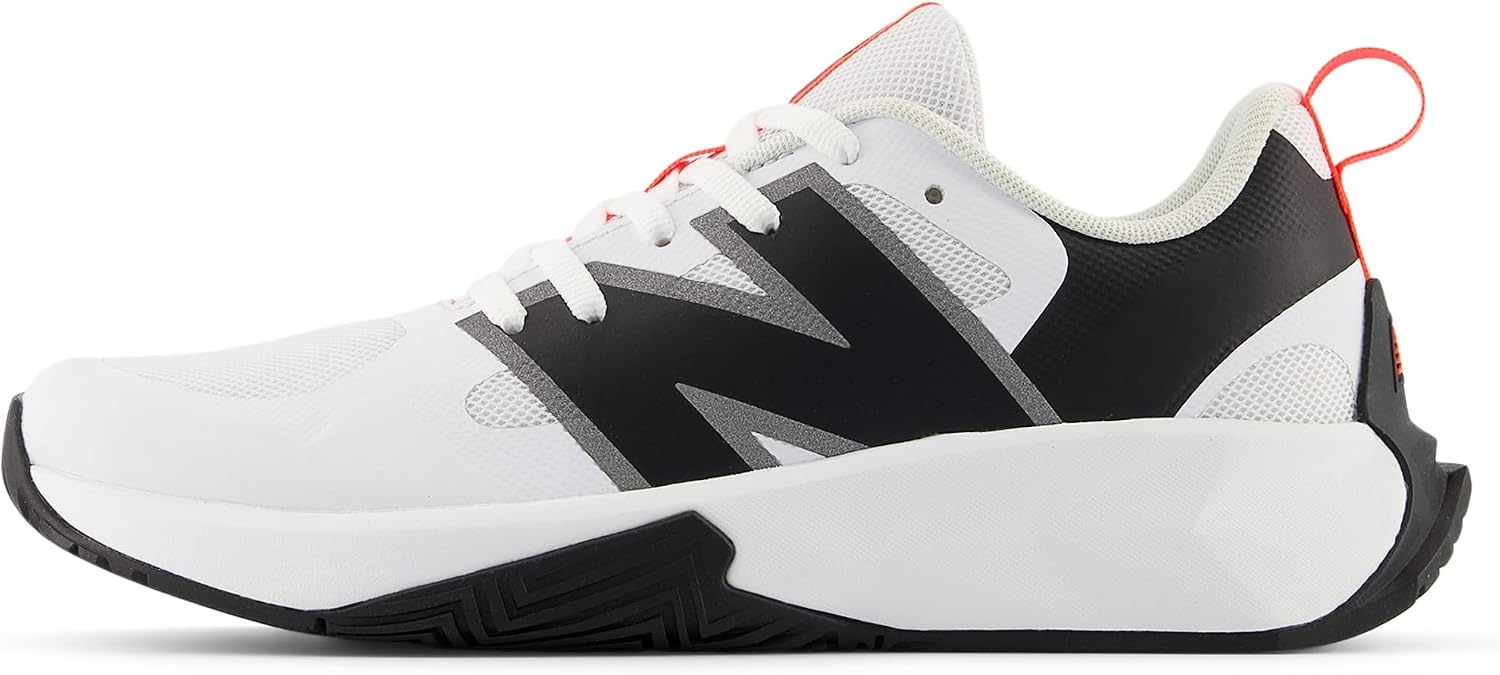 image:imageNew Balance Kids FuelCell Play V1 Laceup Trail Running ShoesWhiteUrgent RedBlack
