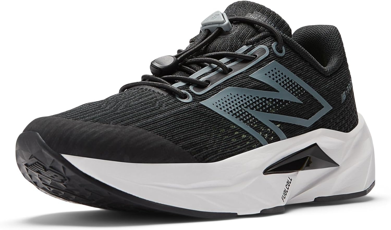 image:imageNew Balance Kids FuelCell Propel V5 Running ShoesBlackSteelSilver Metallic