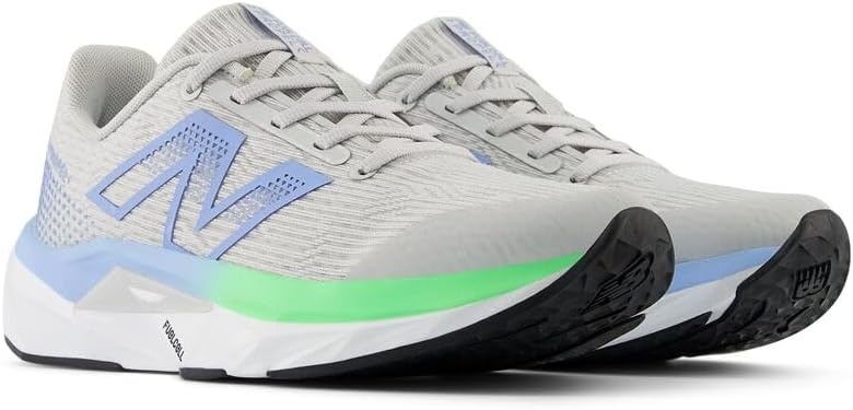 image:imageNew Balance Kids FuelCell Propel V5 Running ShoesGrey MatterElectric SkyElectric Jade
