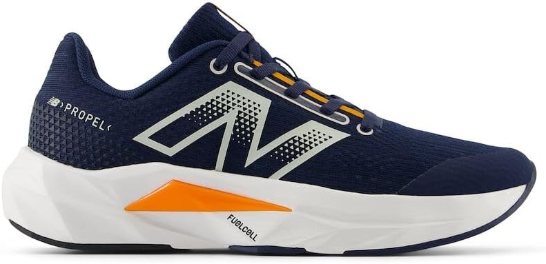 image:imageNew Balance Kids FuelCell Propel V5 Running ShoesNb NavySun GlowGrey Matter