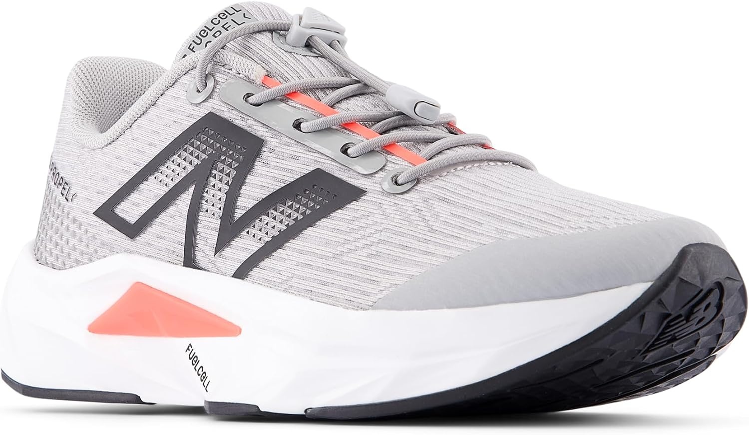 image:imageNew Balance Kids FuelCell Propel V5 Running ShoesRaincloudUrgent RedWhite