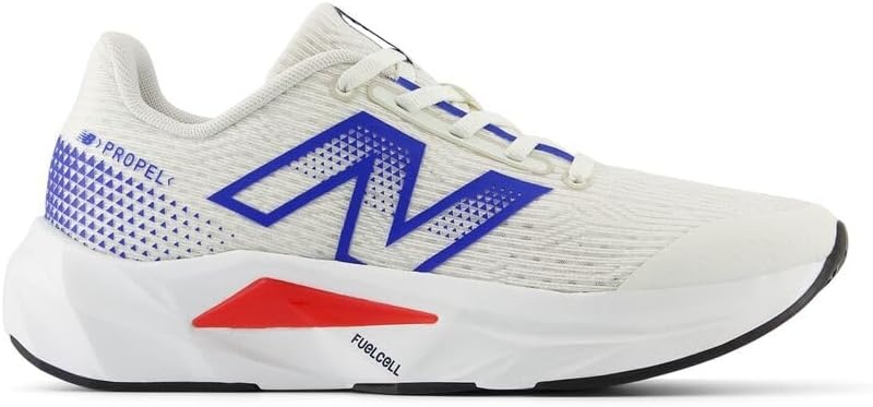 image:imageNew Balance Kids FuelCell Propel V5 Running ShoesSea SaltTeam RoyalTrue Red