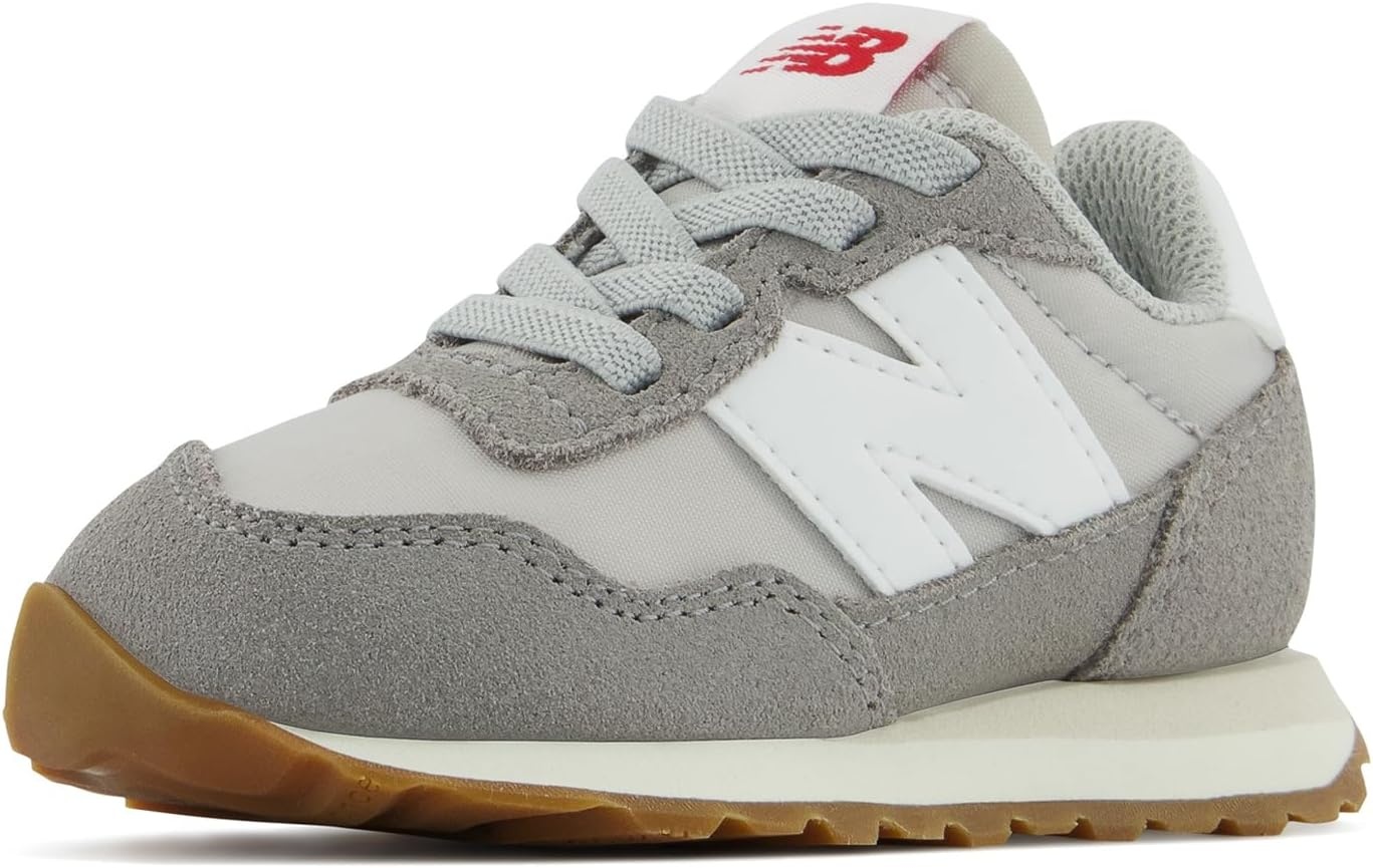 image:imageNew Balance Kids Kids 237 Bungee Lace Sneaker Casual ShoesMarbleheadMoonbeam