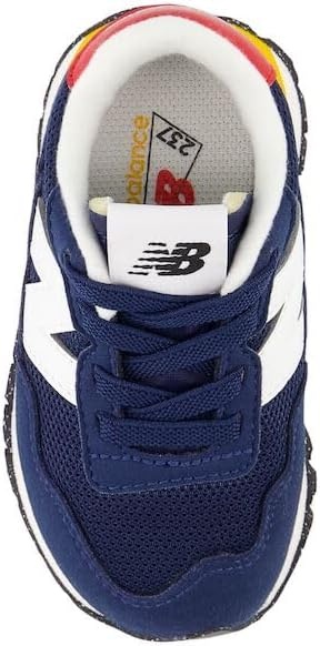 image:imageNew Balance Kids Kids 237 Bungee Lace Sneaker Casual ShoesNb NavyVarsity Gold