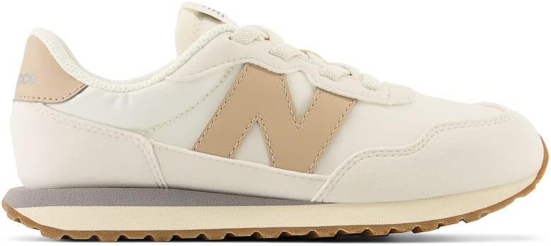 image:imageNew Balance Kids Kids 237 Bungee Lace Sneaker Casual ShoesTurtledoveIncense