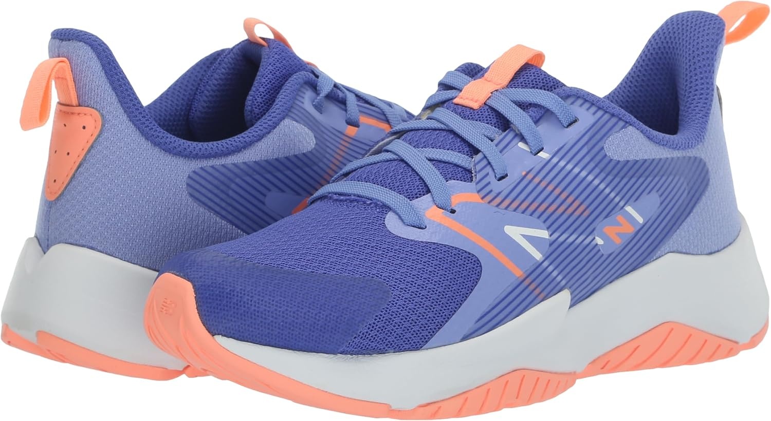image:imageNew Balance Kids Rave Run V2 LaceUp Running Shoes Road Running ShoesAuraGalaxy PurpleLight Dragonfly