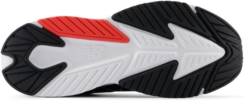 image:imageNew Balance Kids Rave Run V2 LaceUp Running Shoes Road Running ShoesBlackBlast RedTeam Sky Blue