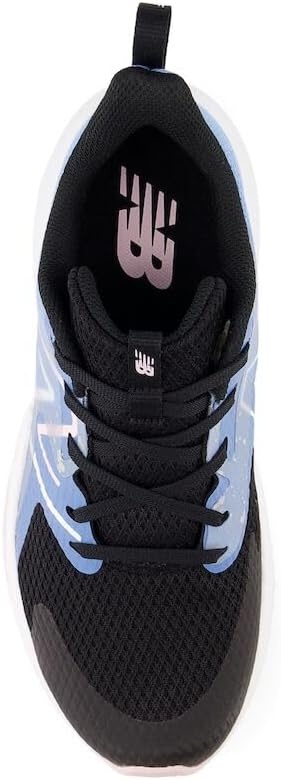 image:imageNew Balance Kids Rave Run V2 LaceUp Running Shoes Road Running ShoesBlackBlue LagunaLight Raspberry