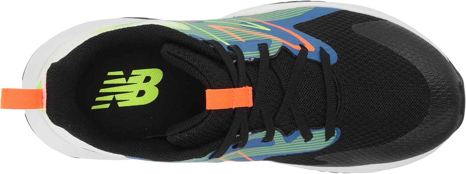 image:imageNew Balance Kids Rave Run V2 LaceUp Running Shoes Road Running ShoesBlackCobaltWhite