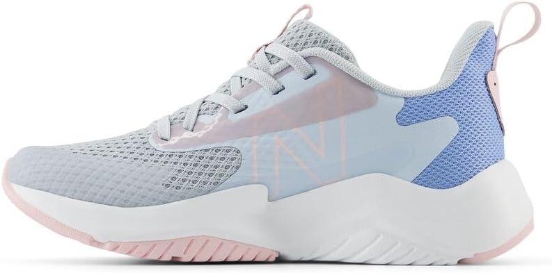 image:imageNew Balance Kids Rave Run V2 LaceUp Running Shoes Road Running ShoesBright SkyGraniteRose Sugar
