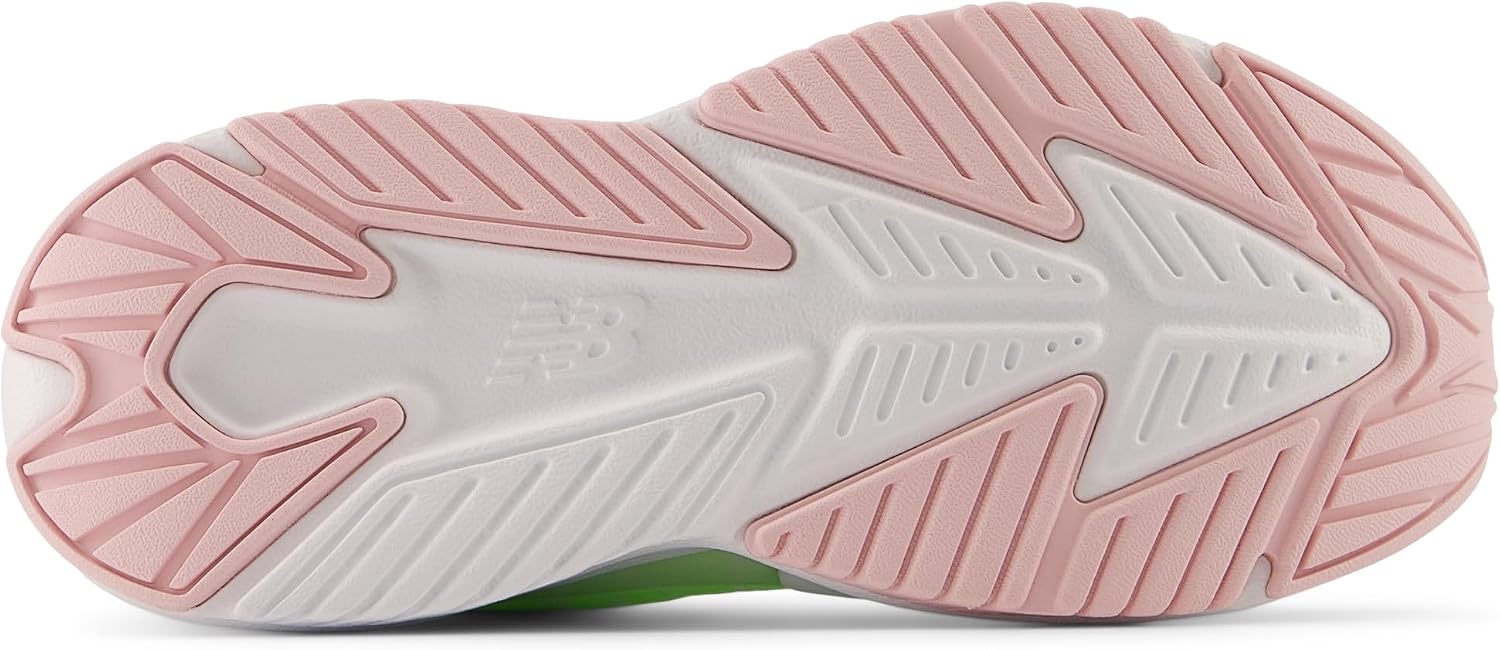 image:imageNew Balance Kids Rave Run V2 LaceUp Running Shoes Road Running ShoesGrey MatterMint FlashMosaic Green