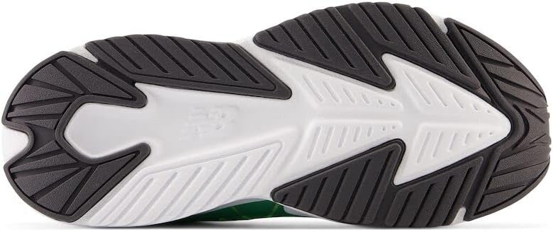 image:imageNew Balance Kids Rave Run V2 LaceUp Running Shoes Road Running ShoesRain CloudGreen PunchPixel Green